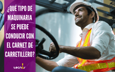 ¿Qué tipo de maquinaria se puede conducir con el carnet de carretillero?