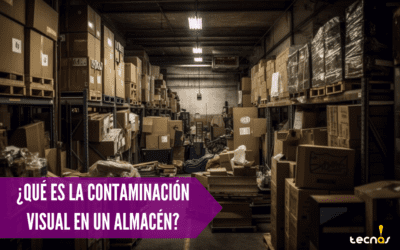¿Qué es la contaminación visual en un almacén?